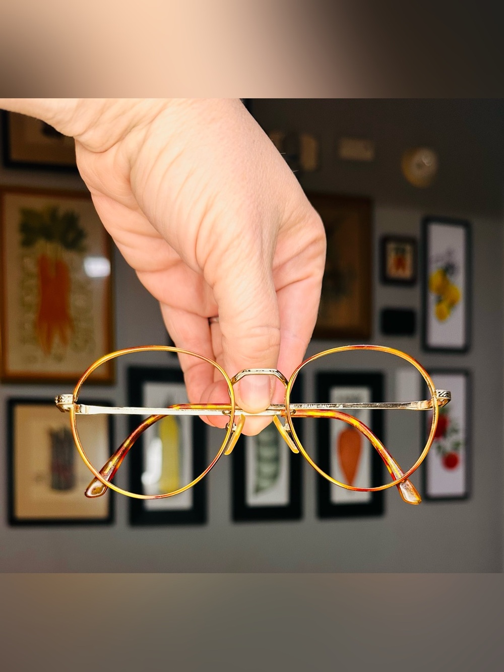 Polo Ralph Lauren Classic VI Copper Tortoise/Gold  Eyeglass FRAMES ONLY